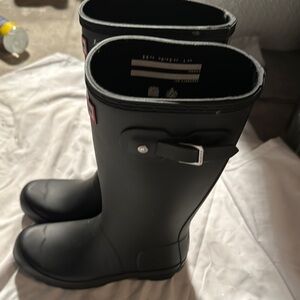 Hunter Black Rain Boots